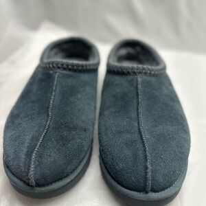 UGG Men's Tasman II Sz:14 Casual gray Stormy Seas/ Obsidian Suede Slipper Shoes